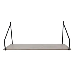 Plaukts Domoletti, koka, 60 cm x 22 cm x 13 cm