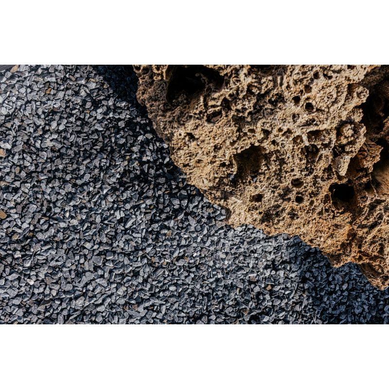 Šķembas dekor grafit 8-16mm 20kg