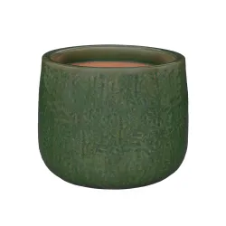 Puķu pods Domoletti GG.6697.022, keramika-māls, zaļa