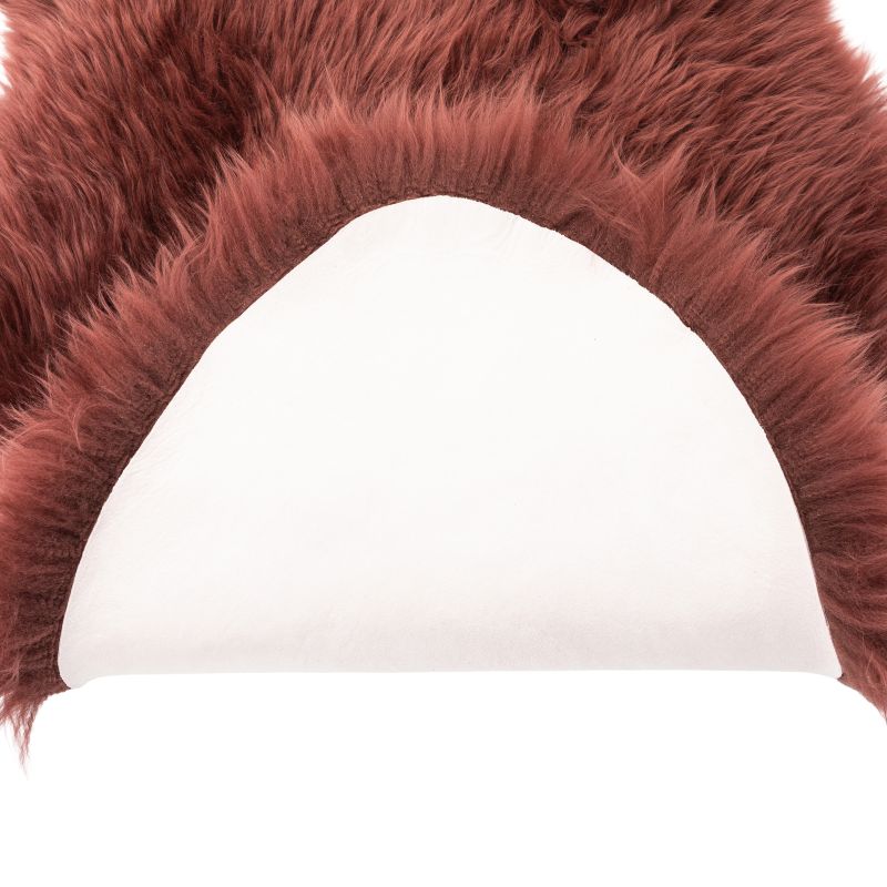 Āda dabīga aitas 60x90cm bordo