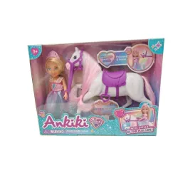 Nukk Ankiki hobusega 606038, 13 cm