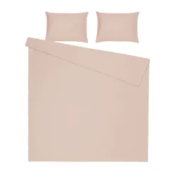 Voodipesukomplekt Domoletti Solid DARK ECRU, pruun, 200 x 220 cm