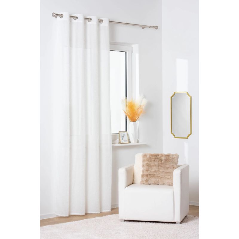 Aizkars aves 140x260 gredzeni balts d