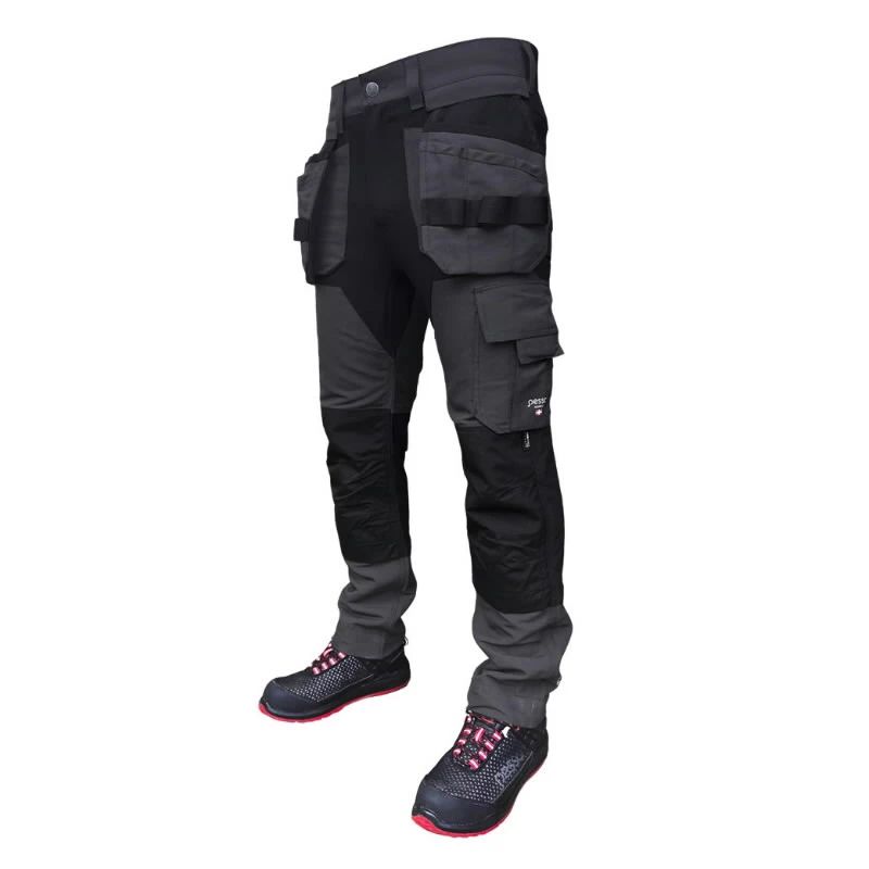 Darba bikses Pesso, pelēka, C58 izmērs