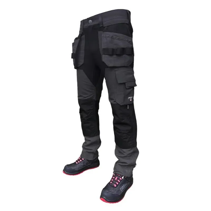 Darba bikses Pesso, pelēka, C58 izmērs