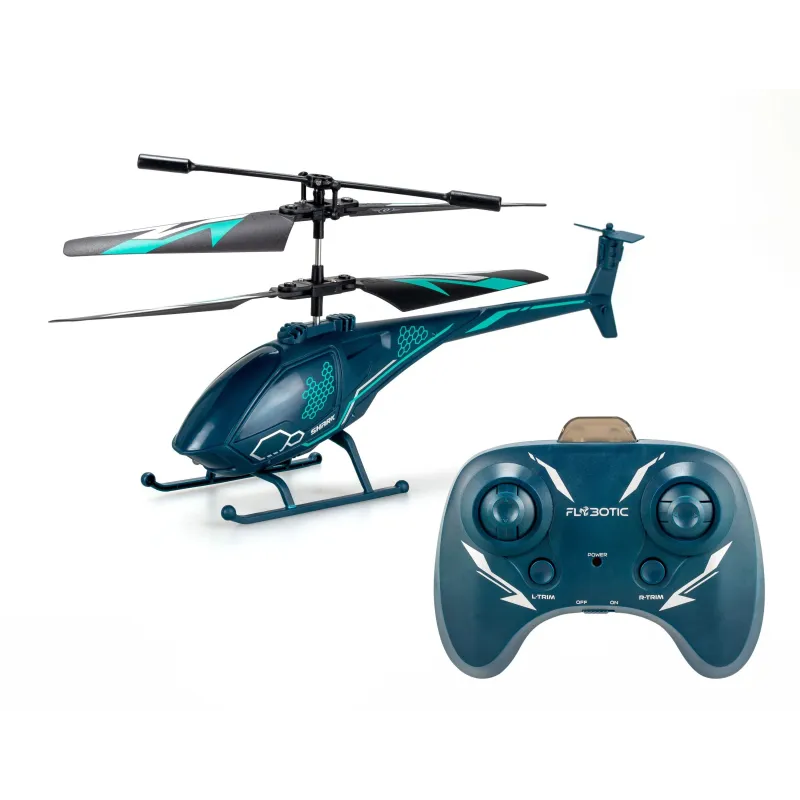 FLYBOTIC Radiovadāms helikopters Gaisa Shark