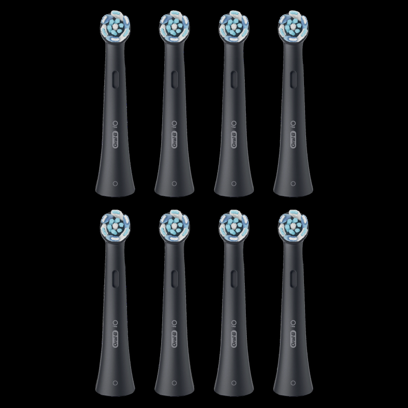 CBF 8 Oral-B UltimateClean Black Zobu Birstes Uzgaļi, 8 Gab