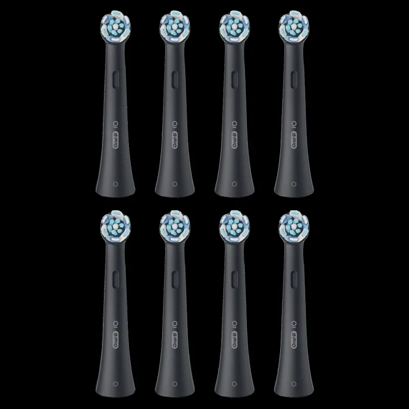 CBF 8 Oral-B UltimateClean Black Zobu Birstes Uzgaļi, 8 Gab