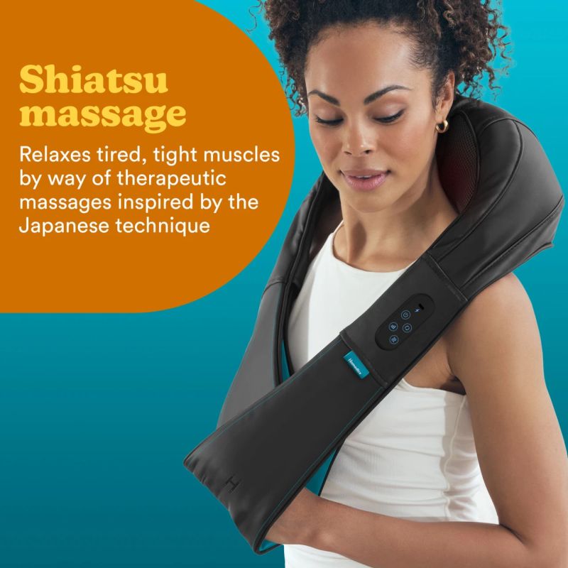 Homedics NMS-50H Shiatsu Neck and Shoulder Massager + Heat