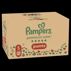 Pampers Premium Care Pants, Размер 5, 102 подгузника, 11-17 кг