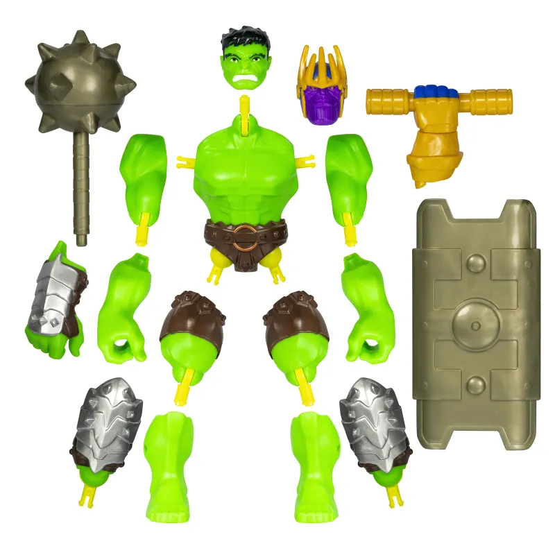 Rotaļlietu figūriņa Marvel Mixmashers Avengers F9266, ,krāsa-dizains tiek izvēlēts nejauši,