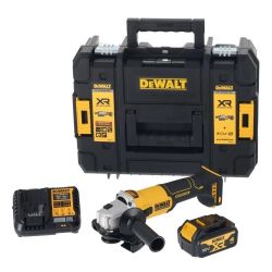 DeWALT Leņķa Slīpmašīna 125mm 18V 1x4Ah TSTAK