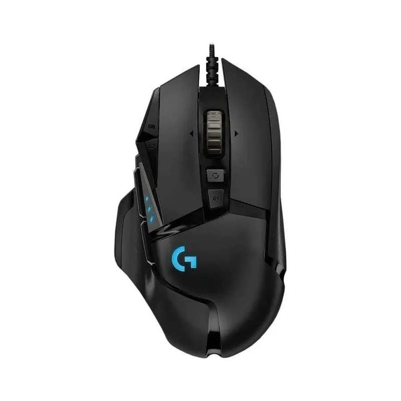 Vadu spēļu pele Logitech G502 Hero. melna