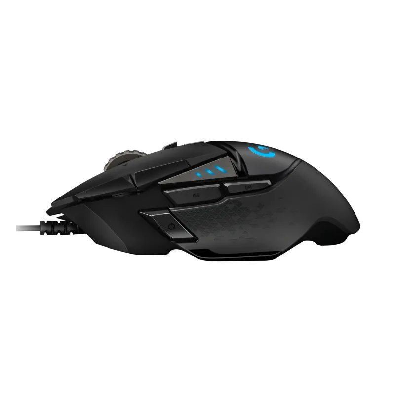 Vadu spēļu pele Logitech G502 Hero. melna