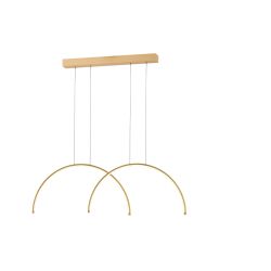 Lampa piekaramā megan 39w 3k zelta