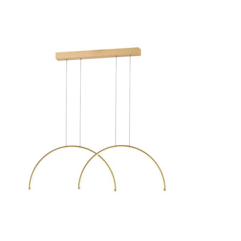 Lampa piekaramā megan 39w 3k zelta