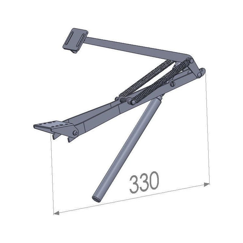 Автоматическое открывающее устройство для мансардного окна Univent, 0.3 м x 0.1 м x 0.15 м