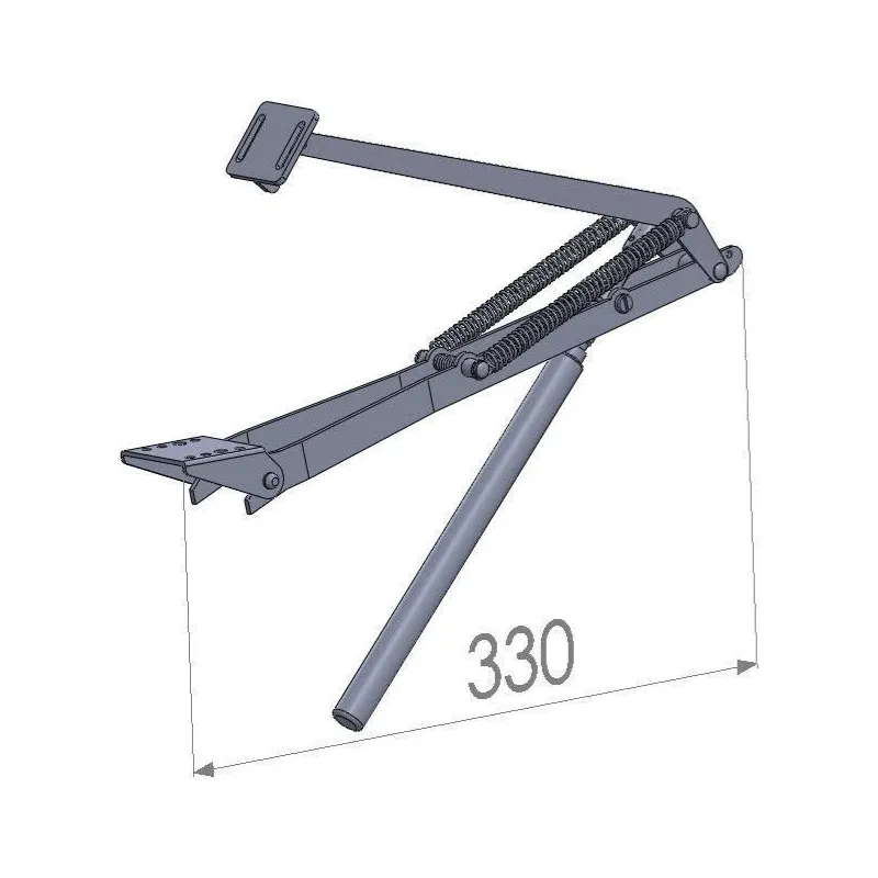 Automātisks lūkas atvērējs Univent, 0.3 m x 0.1 m x 0.15 m