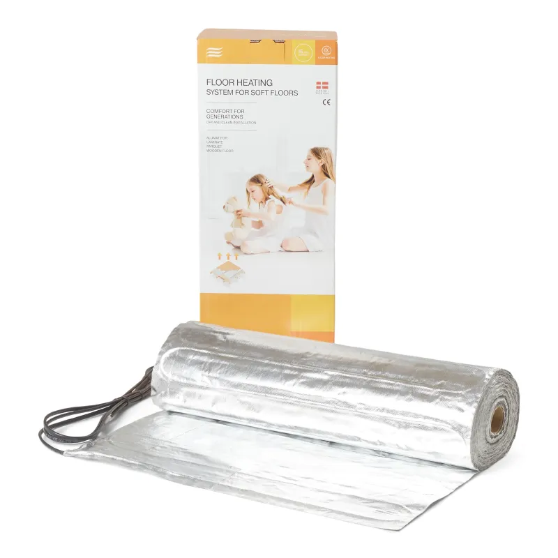 Apsildāmais paklājs Heatcom Alumat 80 W 40840020, 0.5 m x 4 m, 2 m², 160 W, 230 V
