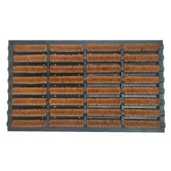 Paklājs durvju rubber wire brush45x75 20