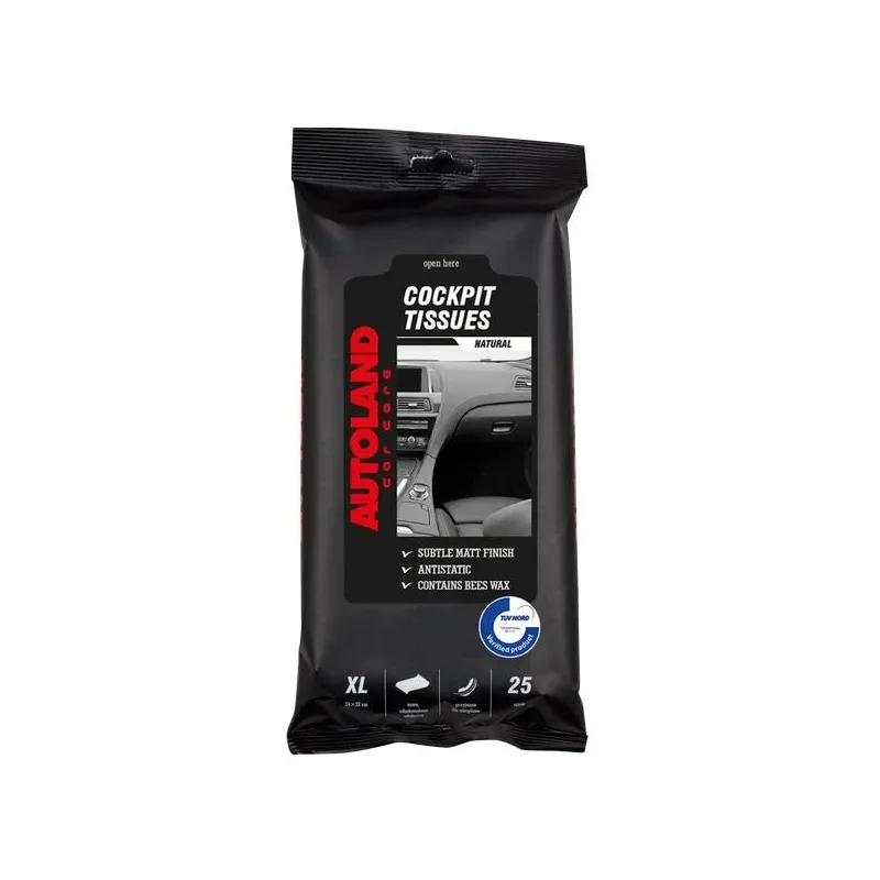 Auto paneļa salvetes Autoland, 25 gab.