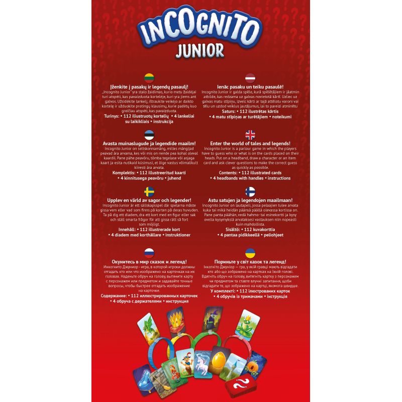 TREFL Galda spēle Incognito Junior