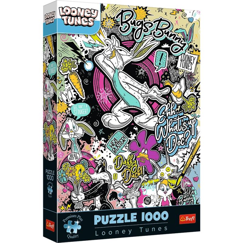 TREFL Premium Plus Puzle Looney Tunes, 1000 gab.