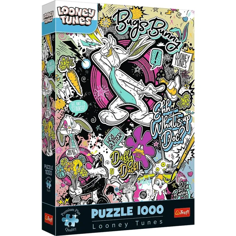 TREFL Premium Plus Puzle Looney Tunes, 1000 gab.