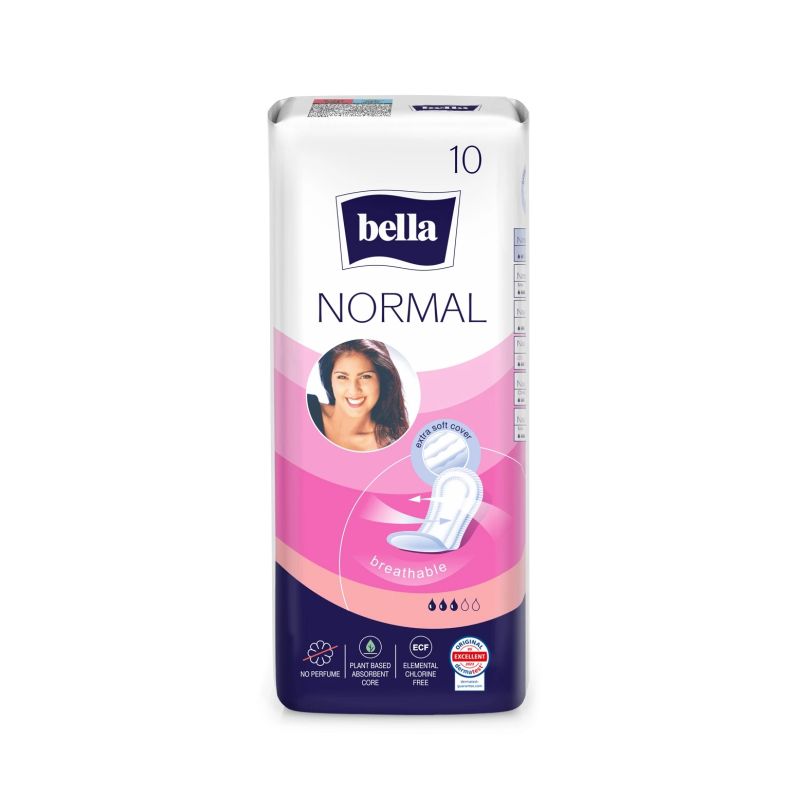 Hig.paketes normal soft bella 10gab