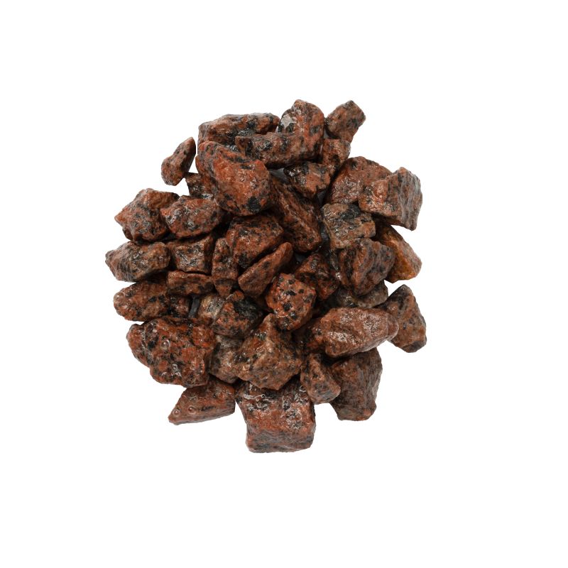 Akmeņi dekoratīvie bordo 16-32mm 20kg