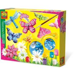 SES Casting and Painting Butterfly and Glitter