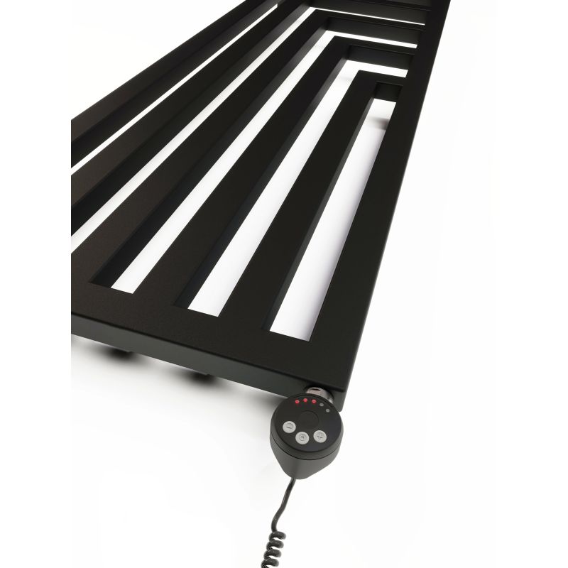 Elektriskais dvieļu žāvētāja stienis Terma Angus, heban krās., 44 cm x 130 cm, 400 W