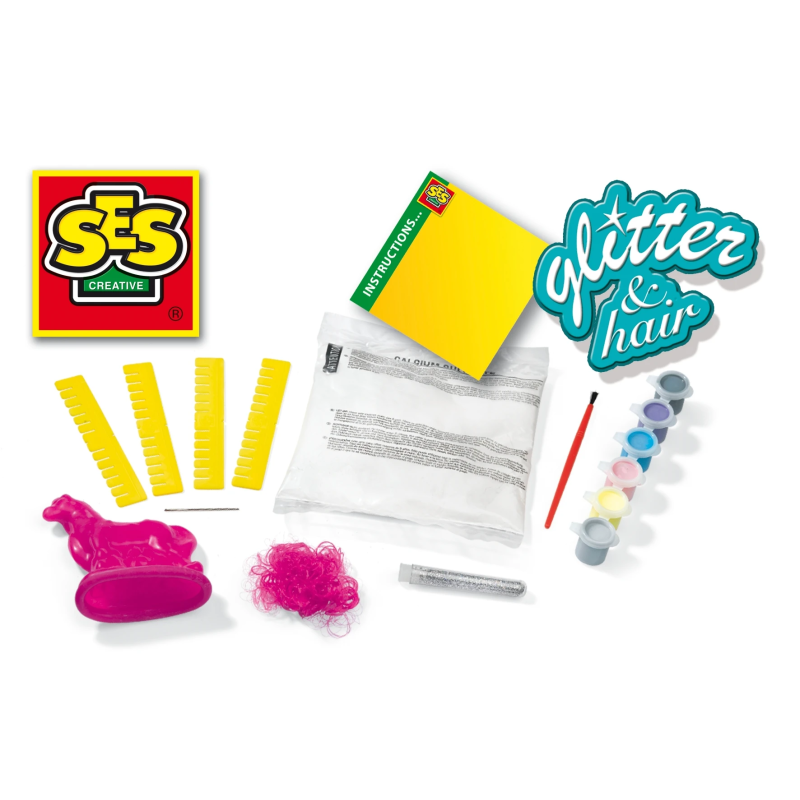 SES Ģipša figūra: Mirdzošie zirgi