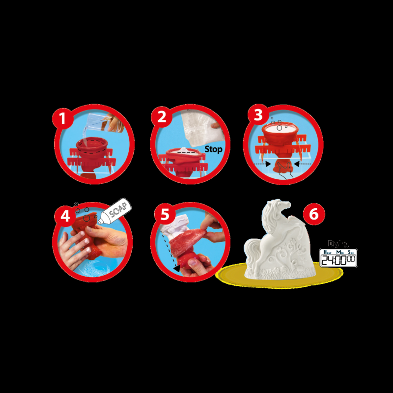 SES Ģipša liešanas komplekts Zirgi