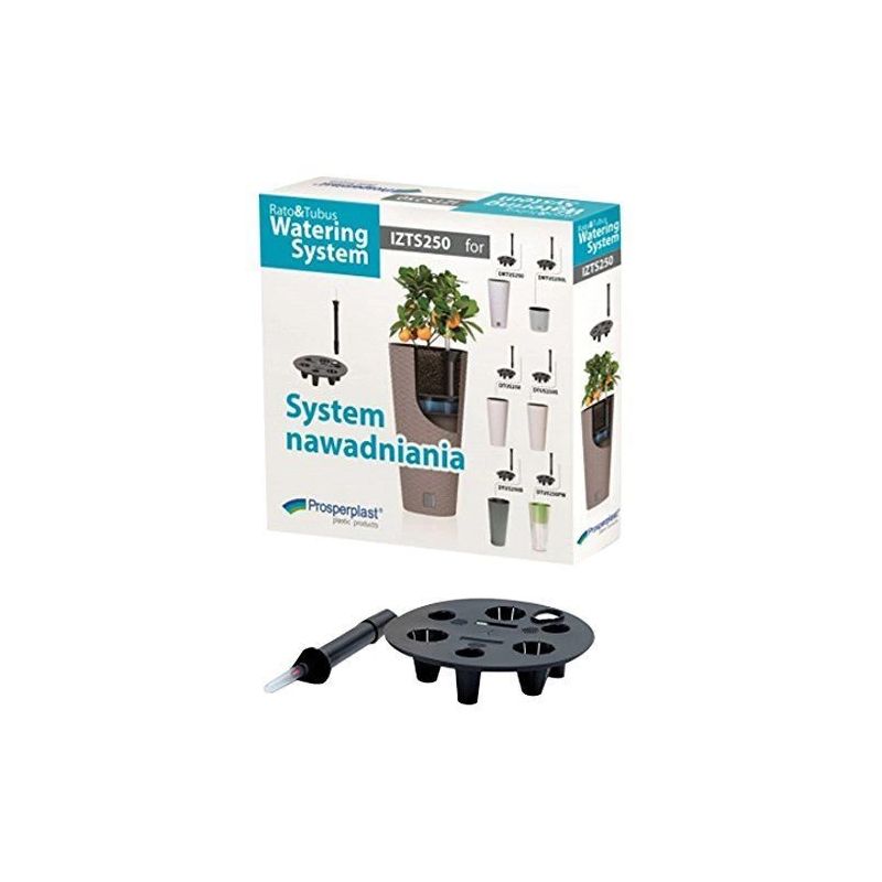 Kastmise komplekt Prosperplast IZTS200, must v., 17 cm