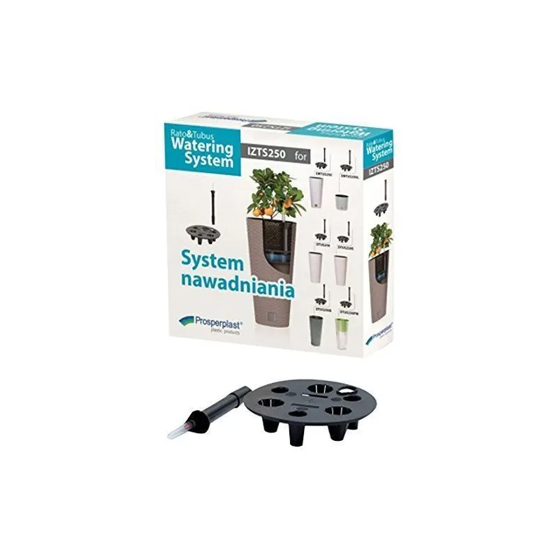 Laistīšanas komplekts Prosperplast IZTS200, melna krās., 17 cm