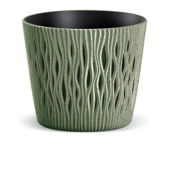 Puķupods sandy round eco wood dsr190w-22