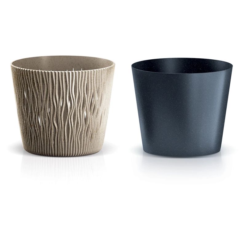 Puķupods sandy round eco wood dsr220w-46