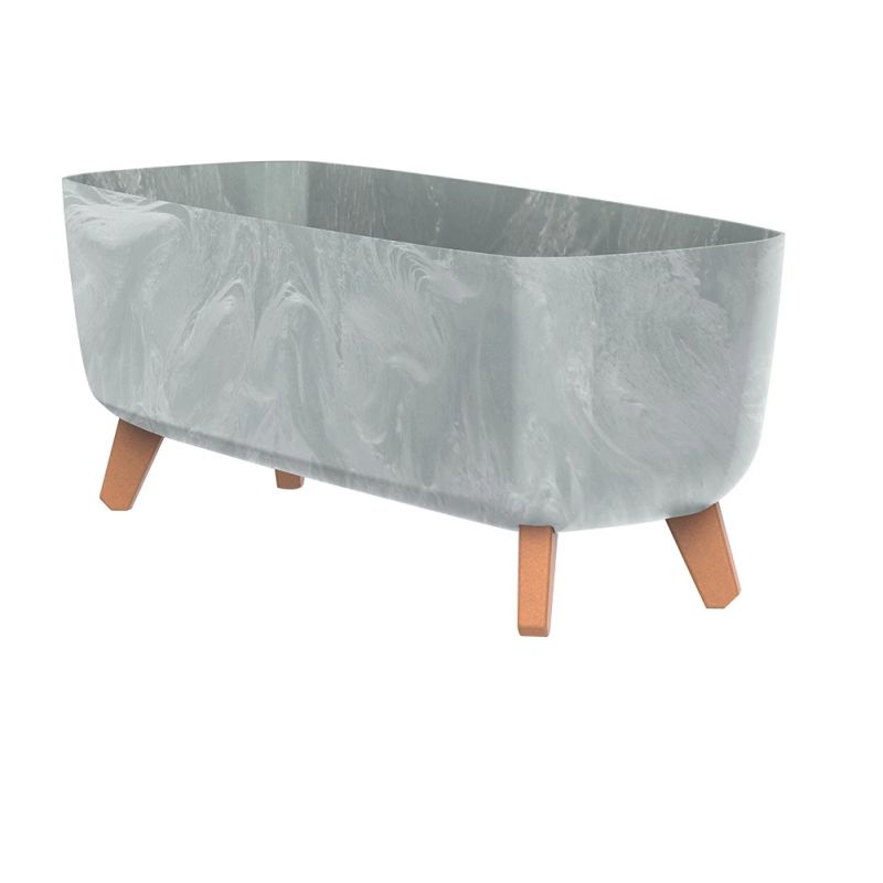 Puķupods gracia case beton effect dgcl60