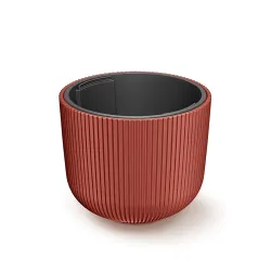 Gėlių vazonas Prosperplast Milly DBML350-7598U, plastikinis, raudona sp.