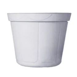 Цветочный горшок Uniplastex Classic UDC14, пластик, белый цв.
