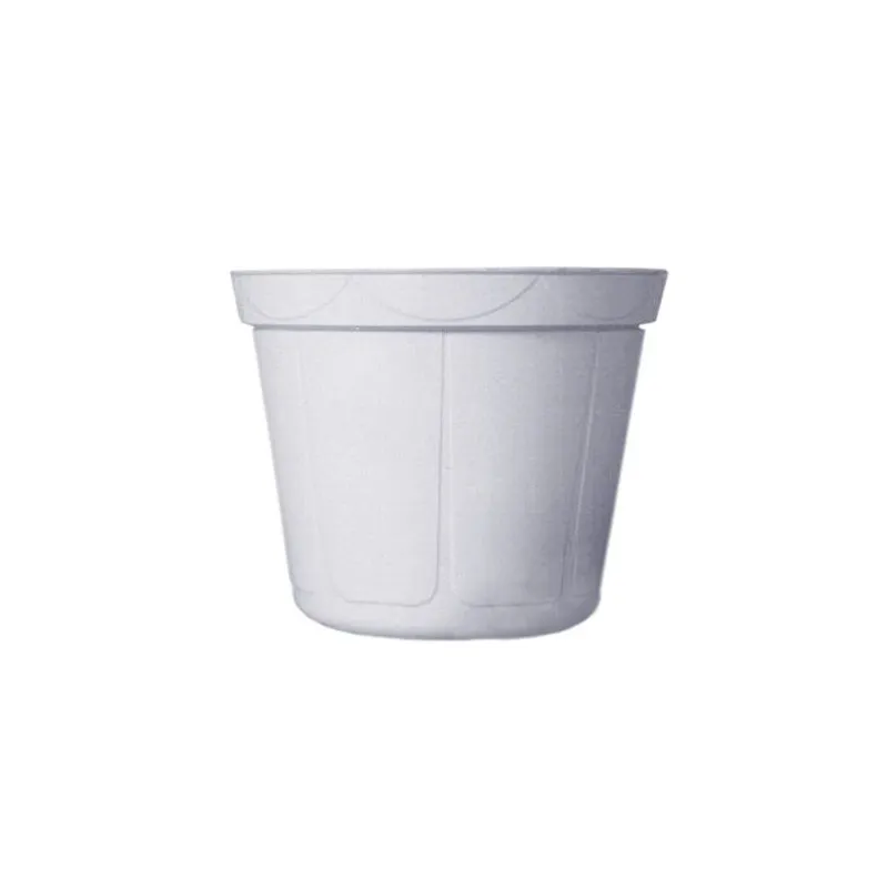 Puķu pods Uniplastex Classic UDC14, plastmasa, balta krās.