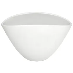 Gėlių vazonas Domoletti, keramika, balta sp.