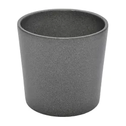 Gėlių vazonas Domoletti, keramika, pilka sp.