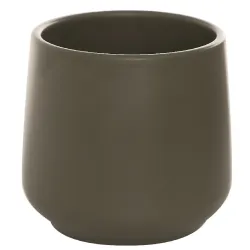 Gėlių vazonas Domoletti Saturn, keramika, ruda sp.