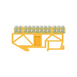 Maandusblok Pawbol LZ DIN, 12x16 mm², kollane v.