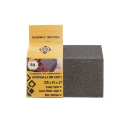 Шлифовальный блок Forte Tools, 80, 12.5 см x 9 см