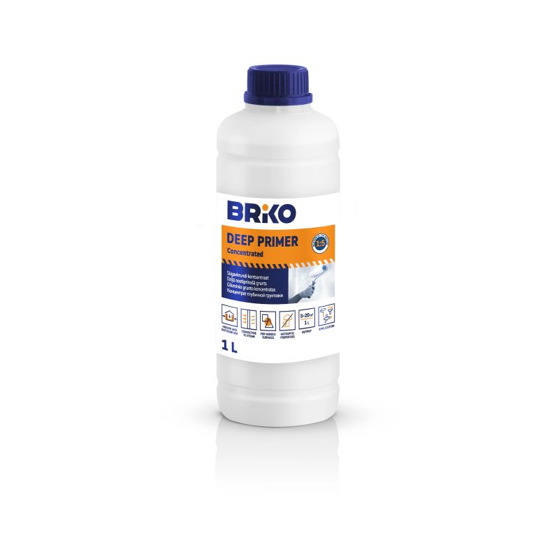 Грунт глубинная Briko, белый цв., 1 л