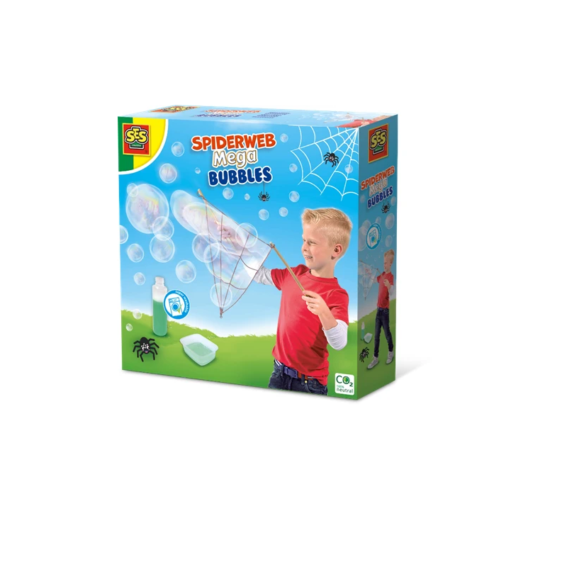 SES Zirnekļtīkla mega burbuļi