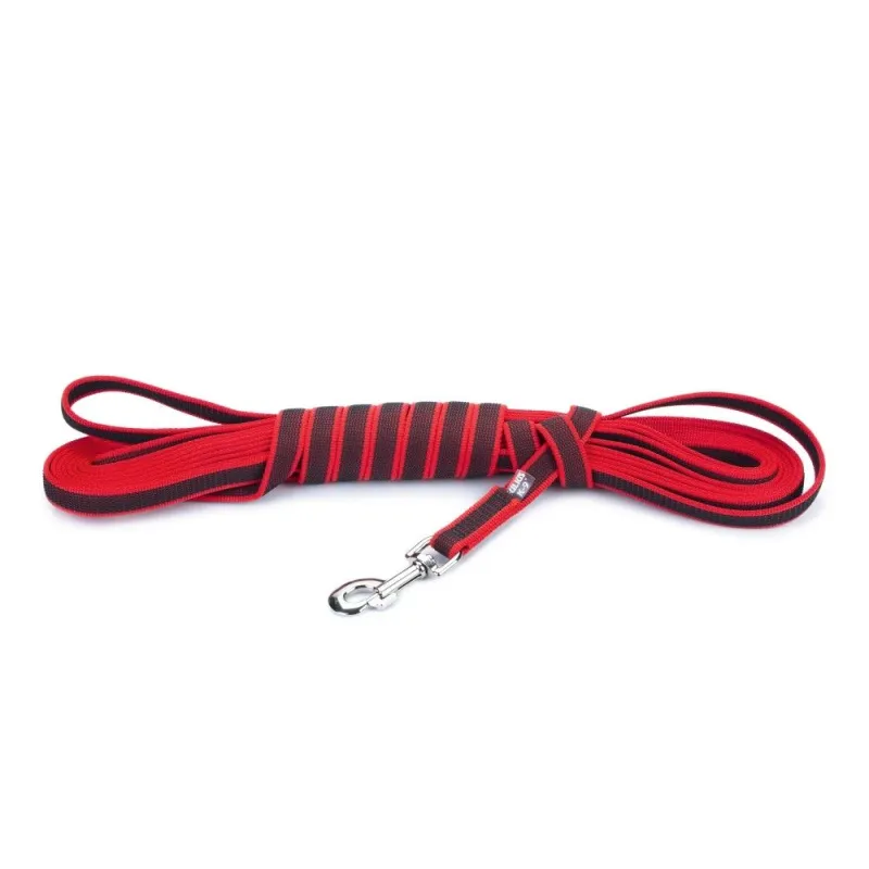 Suņu pavada Beeztees K9, sarkana krās., 10 m